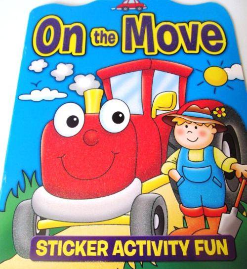 ON THE MOVE - Sticker Activity Book