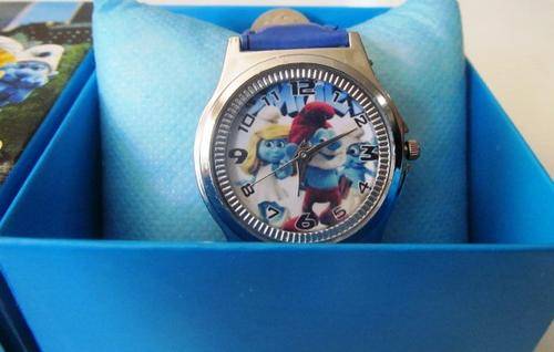 SUPER Gift Idea !!! SMURF watch in Display Box- LIMITED Stock!!!