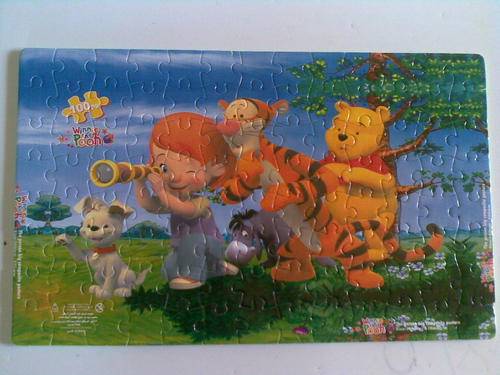 Winney the poo, foam puzzle!!! ***Postage only R30 and R10 per additional item***