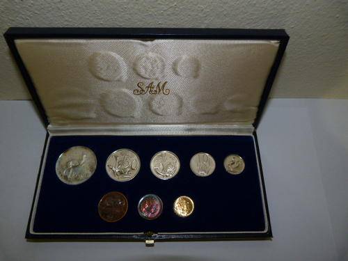1983 Short Proof Set in SA mint Box*** See scans of actual coins!!!!