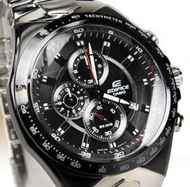 C A s i o SUPER HOT 3CHRONOGRPH  DOUBLE HUNTER RACING CAR FI SPORT MEN'S WATCH EF-534D-1AV