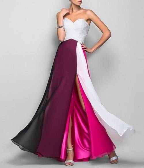 *Wild Rose* Chiffon Evening Maxi Dress - S/M/L/XL