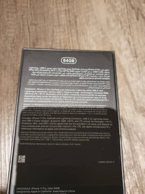 APPLE IPHONE 11 PRO BRAND NEW - CAPACITY - 64GB - GOLD - WITH WARRANTY - LOCAL STOCK - NOT GREY