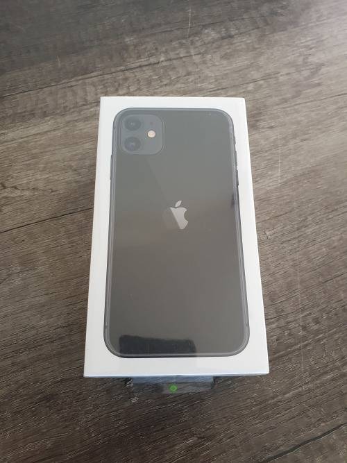 APPLE IPHONE 11 BRAND NEW - CAPACITY - 128GB - BLACK-  LOCAL WARRANTY