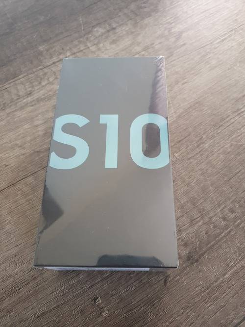 2 xSAMSUNG GALAXY S10 128GB -  PRISM GREEN - SM-G973F - BRAND NEW - FOR AYESHABHAMJEE