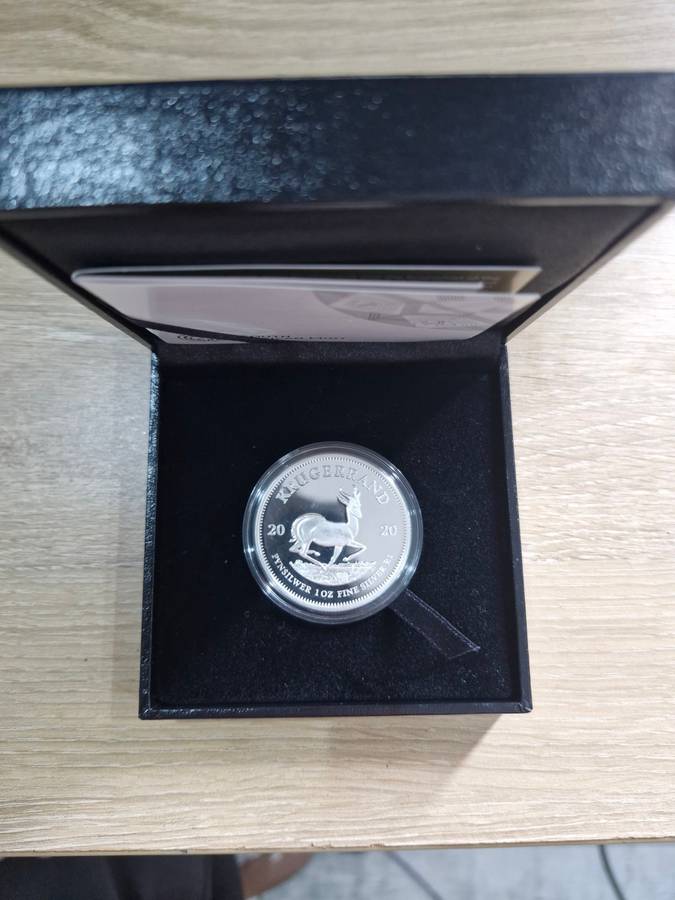 2020 1 oz Fine-Silver Krugerrand (PROOF)