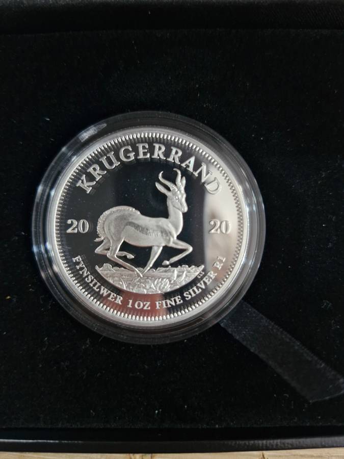 2020 1 oz Fine-Silver Krugerrand (PROOF)