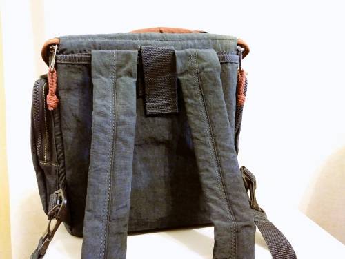 Soft backpack camera bag