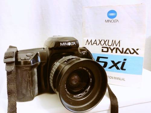 Minolta film SLR camera