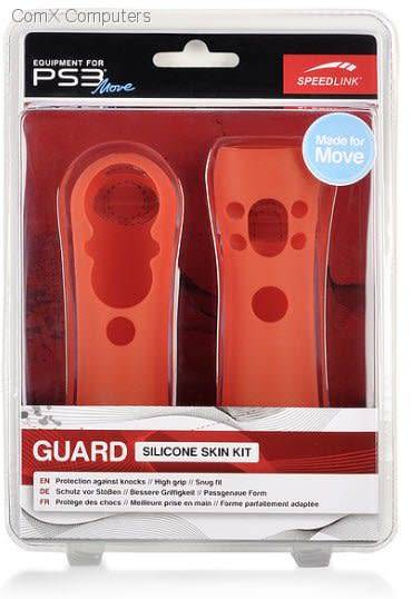 PS3/PS4 Red Move Controller Guard Set