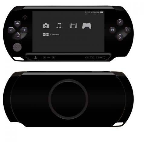 Black PSP Street E1004 with 3 Random Games