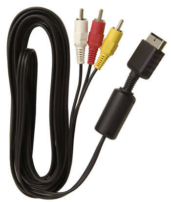 PS1, PS2, PS3 AV Cable