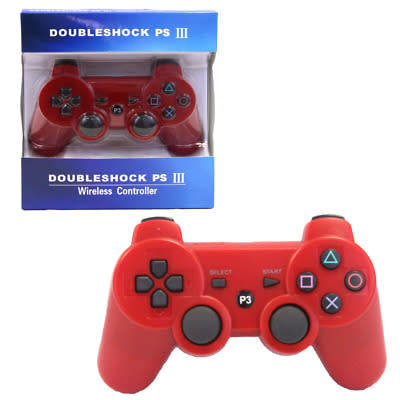 PS3 Doubleshock Generic Controller (Red)