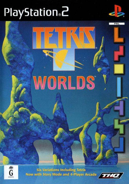 Tetris Worlds PS2 Game