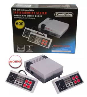 CoolBaby Mini Game Anniversary Edition Retro Entertainment System: 600 Built in Games