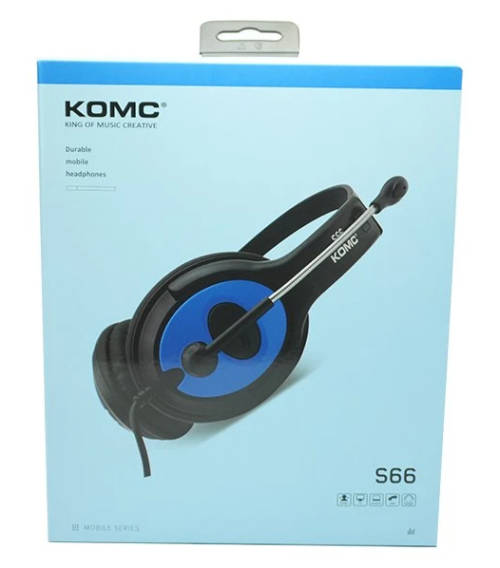 KOMC S66 Headset with Mic 3.5mm Jack (PS4/5 Xbox 1/Series S/X,N Switch, Mobile, PC)