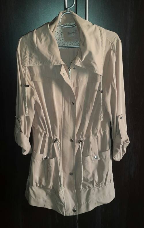 Beautiful Salmon coloured cotton ladies Parka by The Denim Co * As new!