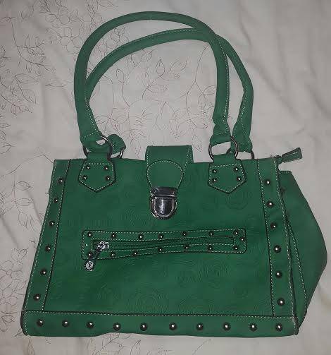 Brand new! So sophisticated! Green Handbag