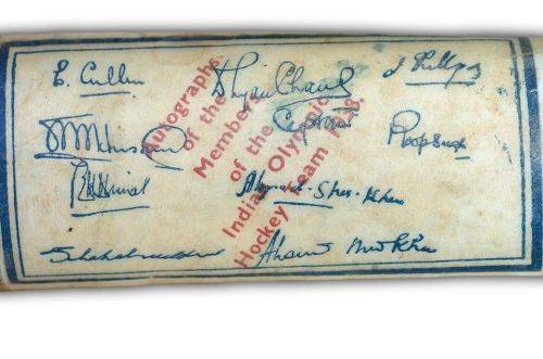 1936 OLYMPIC GAMES FIELD HOCKEY STICK - VERY RARE