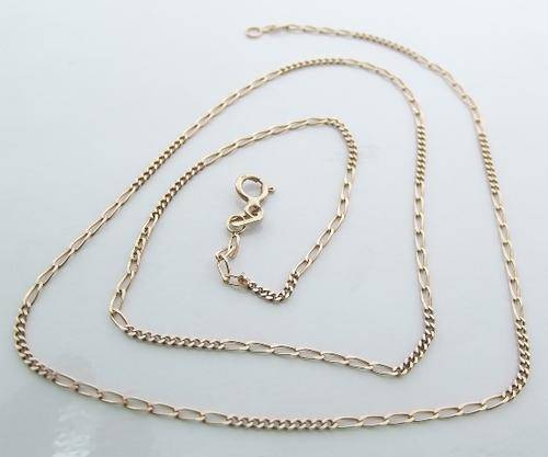 9ct Yellow Gold Chain by Dazzling Jewellers. 45cm, 1.7gr