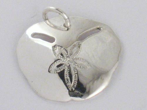 PANSY SHELL - STERLING SILVERF