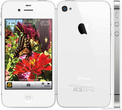 Brand new Apple iPhone 4s 8 GB local stock white in colour