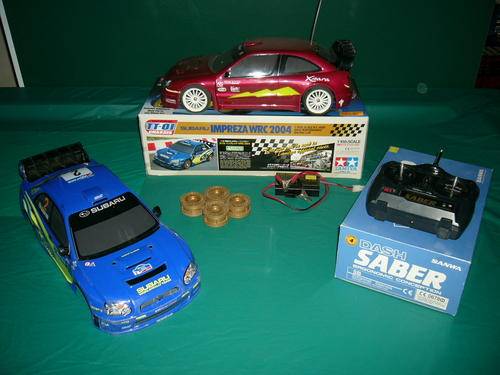 1/10 Subaru Impreza WRC 2004+battery+charger+transmitter