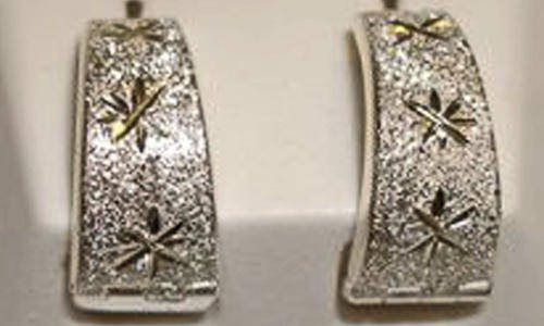 Solid Sterling Silver Earring