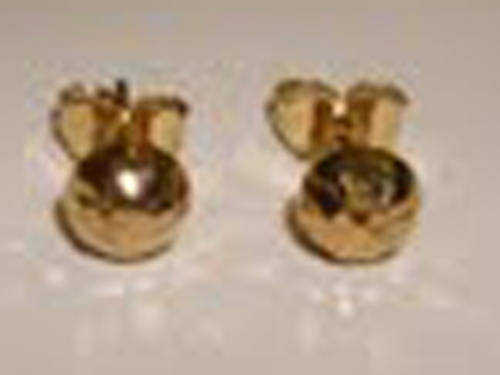 Gold on Silver Earrings