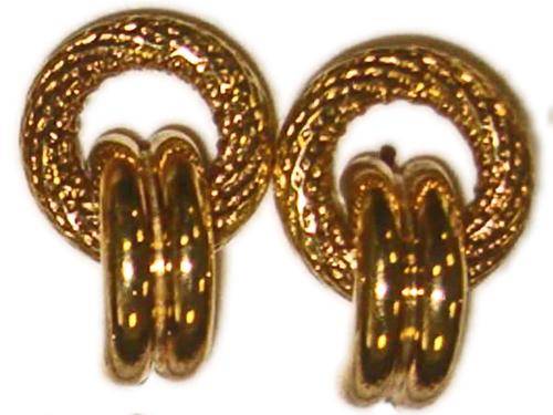 9ct Solid Gold Door Knocker Earring