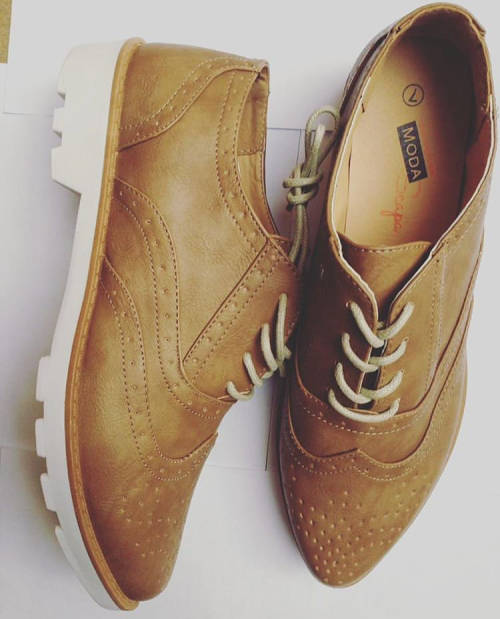 Flat Brogues Shoes