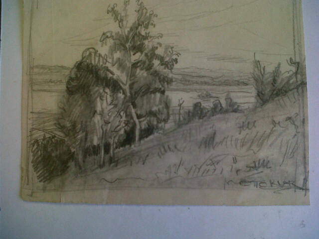 OTTO KLAR ***** Rare Sketch****