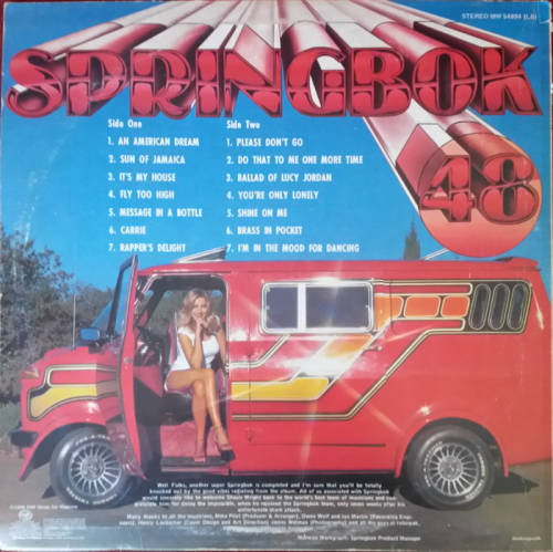 Various - Springbok Hit Parade Vol 48 Vinyl LP SA
