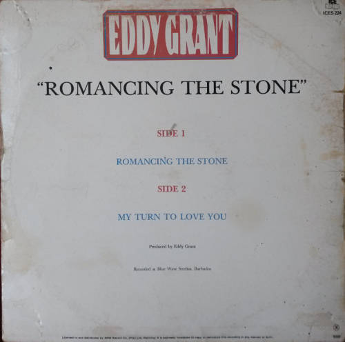 Eddie Grant - Romancing The Stone/My Turn To Love You 1984 Vinyl Maxi Single SA
