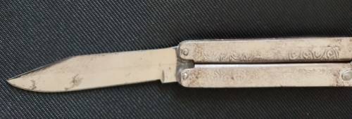Vintage Rat Brand Balisong/Butterfly Knife from India - Sergie Only