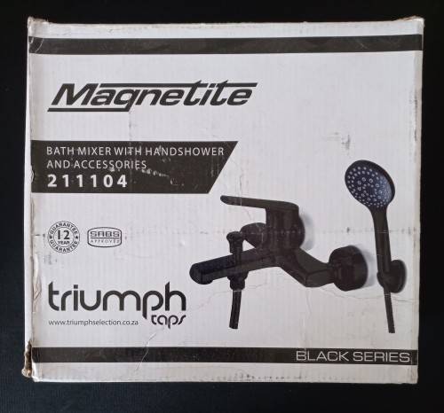 Sergie only - Magnetite Bath Mixer with Handshower and Acces