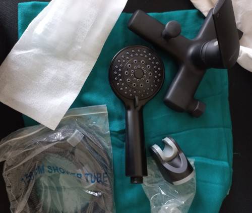 Sergie only - Magnetite Bath Mixer with Handshower and Acces