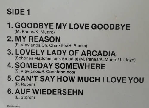 Demis Roussos - The Golden Voice of Demis Roussos 1979 Vinyl LP SA