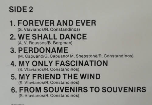 Demis Roussos - The Golden Voice of Demis Roussos 1979 Vinyl LP SA