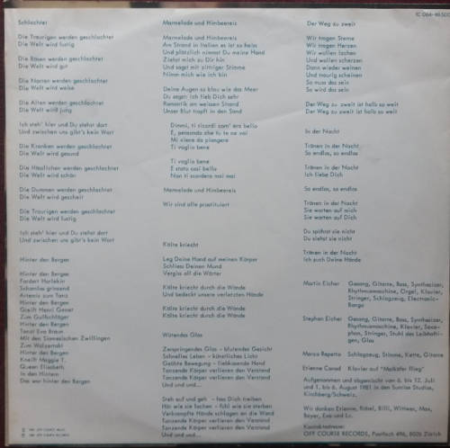 Grauzone - Grauzone 1981 Vinyl LP Europe