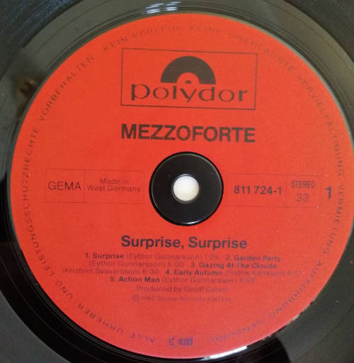 Mezzoforte - Surprise Surprise 1982 Vinyl LP Germany