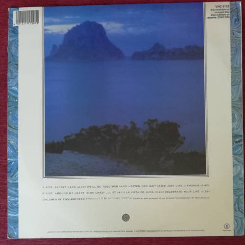Sandra - Into a Secret Land 1988 Vinyl LP SA