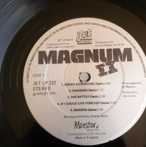 Magnum - Magnum II 1979 Vinyl LP UK