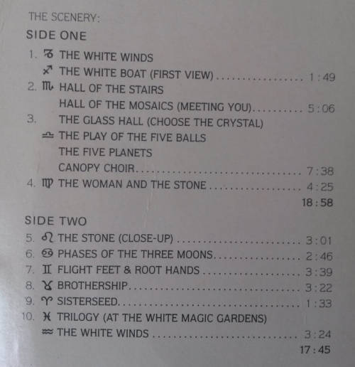 Andreas Vollenweider - White Winds 1984 Vinyl LP SA