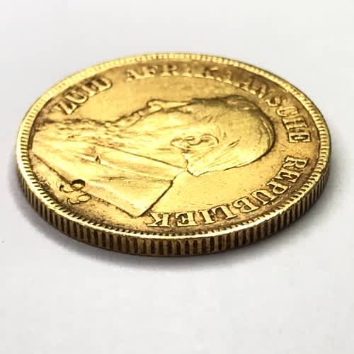 1898 ZAR  99 Overstrike  Kruger Pond