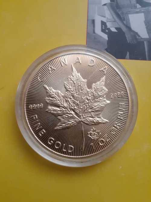 1oz Queen Elizabeth II Canada 50$ 2015 Gold Coin