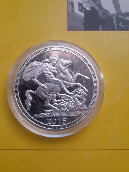1oz Queen Elizabeth II Medallion silver 2015