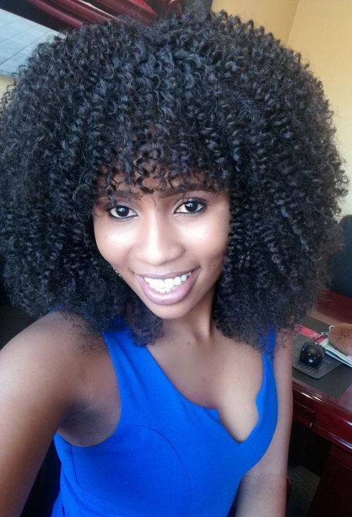 Curly Human Hair WIg