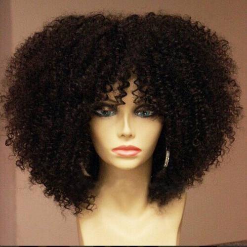 Curly Human Hair WIg