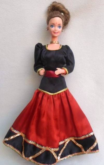 A VERY SPECIAL MATTEL HINDU BARBIE MADE IN INDIA!! VINTAGE 1987?